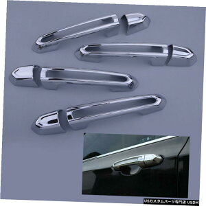 N[bL Kit Chrome Door Handle Cover Trim Fit For Cadillac ATS XTS CT6 XT4 XT6 2013-2020