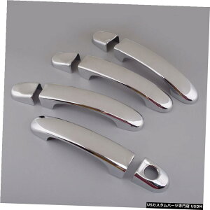 �N���[�����b�L Set Chrome ABS Door Handle Cover Trim fit for VW Touran T5 Transporter 2003-2015 �y���s�A���i�z