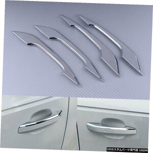 �N���[�����b�L 4Pc ABS Car Door Handle Cover Trim Accessory Fit For Audi A5(F5) Coupe 2018-2019 �y���s�A���i�z