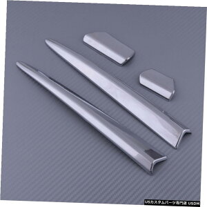 クロームメッキ Rear View Side Door Mirrors Pillar Cover Replace Fit For Honda Civic Sedan 16-18