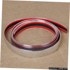 クロームメッキ New Exterior Car 2.5m 30mm Chrome Adhesive Strip Trim Molding Styling Decoration