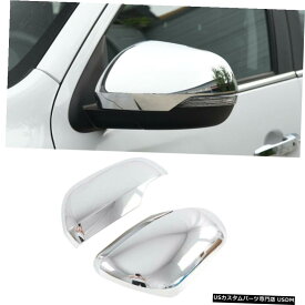 クロームメッキ 2* Chrome Rearview Side Mirror Cover For Mitsubishi Montero / Pajero Sport 16-20