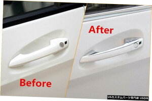 N[bL ABS Chrome Door Handle Cover Trim 8pcs For Mercedes Benz CLA C117 W117 2014-2015