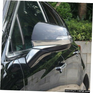N[bL ABS Chrome Rearview Side Mirror Cover Trim 4pcs For Cadillac XT5 2016 - 2019