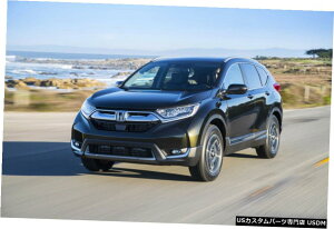 �N���[�����b�L ABS Chrome Front Fog Light Eyelid Cover Trim 2pcs For Honda CR-V CRV 2017-2019