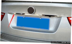 N[bL BMW X6 E71 2008-2014pXeXAgNbhfR[VJo[g1 Stainless Rear Trunk Lid Decoration Cover Trim 1pcs For BMW X6 E71 2008-2014