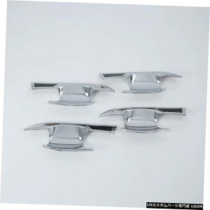 N[bL OHGNvXNX18-20pN[TChhAnh{EJo[g4{ Chrome Side Door Handle Bowl Cover Trim 4pcs For Mitsubishi Eclipse Cross 18-20