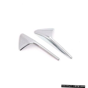 N[bL eXfS2015pABSN[TChtF_[GAxgJo[g2-2020 ABS Chrome Side Fender Air Vent Cover Trim 2pcs For Tesla Model S 2015 - 2020