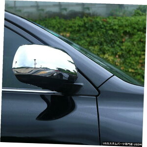 N[bL N[Ar[TChhA~[Jo[g2g^nC_[2008-2013 Chrome Rearview Side Door Mirror Cover Trim 2pcs For Toyota Highlander 2008-2013