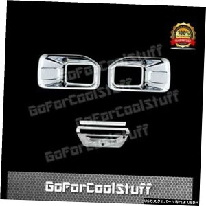 �N���[�����b�L 15-16 FORD F150 Fog Lamp/Lights Tailgate W/ Camera Chrome Cover