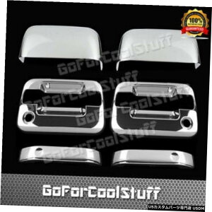 �N���[�����b�L �t�H�[�hF-150Xlt / Fx4 2004-082�h�A�n���h��W / Psgkh + Tophalf�~���[�N���[���J�o�[ For Ford F-150 Xlt/Fx4 2004-08 2 Door Handle W/Psgkh+Tophalf Mirror Chrome Cover �y���s�A���i�z