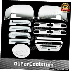 N[bL 2015tH[hF-1504Drs +x[Xv[g+~[+e[Q[gW /ZT[+KXRN[Jo[ 2015 Ford F-150 4Drs+Base Plate+Mirror+Tailgate W/Sensor+Gas Fuel Chrome Covers