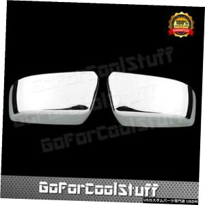 �N���[�����b�L For Gmc Yukon/Xl/Sle/Slt 2015 16 17 18 19 Chrome Top Half Mirror Covers �y���s�A���i�z