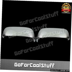 �N���[�����b�L For Dodge 2002 03 05 07 2008 Ram Top Towing Mirror Chrome Covers Stick on over �y���s�A���i�z