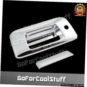 �N���[�����b�L For GMC Sierra Deluxe 2007-2013 Chrome Tailgate Cover With Keyhole