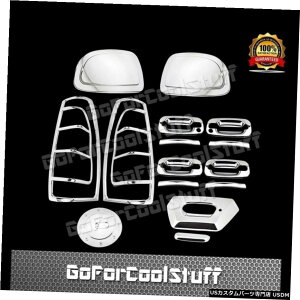 N[bL 2002-06 Chevy Avalanche Mirror C Door Handle Tailgate Taillight Gas Chrome Cover