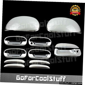 クロームメッキ For Ford F-150 04 Heritage Chrome Mirror Cap, Door Handle  Tailgate Cover