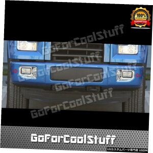 N[bL FOR 2015-2016 FORD F150 F-150 2 FRONT Fog Lamp/Light Molding Trim Chrome Cover