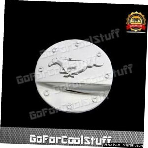 �N���[�����b�L �t�B�b�g20152016 2017�t�H�[�h�}�X�^���O�N���[���K�X�L���b�v�J�o�[�|�j�[���S�t�� Fit 2015 2016 2017 Ford Mustang Chrome Gas Cap Cover With Pony Logo �y���s�A���i�z