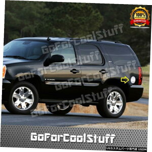 N[bL Gmc Sierra / Denalȉꍇ992000 01 02 03 04 05 06N[KXhAJo[XeBbNI For Gmc Sierra/Denali 99 2000 01 02 03 04 05 06 Chrome Gas Door Cover Stick on