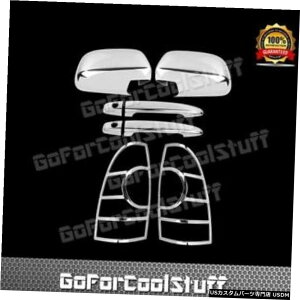 N[bL tBbg05-11g^^R}~[Jo[+2hAW / PK W / OX}[g+e[CgJo[ Fit 05-11 Toyota Tacoma Mirror Cover+2 Door W/PK W/O Smart+Tail Light Cover
