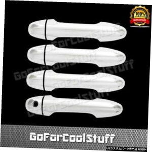 N[bL FOR 16 17 18 19 TOYOTA TACOMA_uLu4hAnhN[Jo[iX}[gKȂj FOR 16 17 18 19 TOYOTA TACOMA Double Cab 4 Door Handle Chrome Cover w/o Smart K