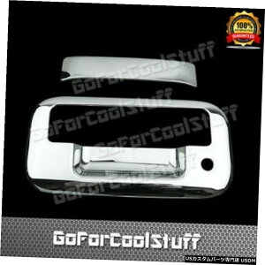 N[bL tH[hGNXv[[gbN2007-2009N[gNnhe[Q[gJo[Az[t For Ford Explorer Trac 2007-2009 Chrome Trunk Handle Tailgate Cover w/ Khole
