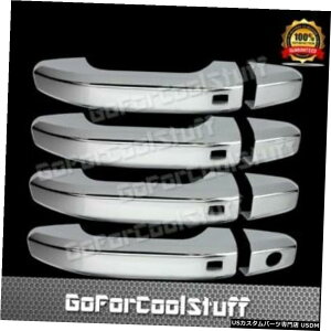 N[bL 2015N16172018NLfbNGXJ[hN[4hAnhJo[X}[gL[t FOR 2015 16 17 2018 Cadillac Escalade CHROME 4 DOOR HANDLE COVER WITH SMART KEY