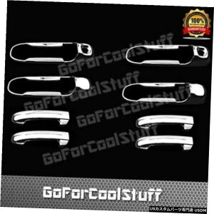 �N���[�����b�L 2002-03 04 05 06 07�W�[�v���o�e�B4�h�A�N���[���n���h���J�o�[�i����ȃL�[�t���j 2002-03 04 05 06 07 For Jeep Liberty 4 Door Chrome Handle Cover W/ Passenger Key �y���s�A���i�z