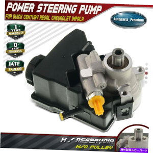 Power Steering Pump �r���C�b�N�Z���`�����[���[�K���V�{���[�C���p�����~�i�p/�����r��w�p���[�X�e�A�����O�|���v Power Steering Pump w/ Reservoir for Buick Century Regal Chevrolet Impala Lumina �y���s�A���i�z