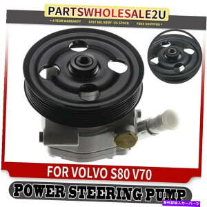 Power Steering Pump {{S80 2008N2011NV70 2007N2015N6G913A696CDp/v[[bgp[XeAO|v Power Steering Pump w/ Pulley for Volvo S80 2008-2011 V70 2007-2015 6G913A696CD