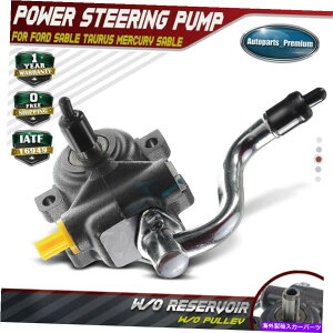 Power Steering Pump �t�H�[�h�}�[�L�����[�g�[���X�Z�[�u��V6 3.0L 20����273�̂��߂̃v�[���[O / W�p���[�X�e�A�����O�|���v Power Steering Pump w/o Pulley for Ford Mercury Taurus Sable V6 3.0L 20-273 �y���s�A���i�z