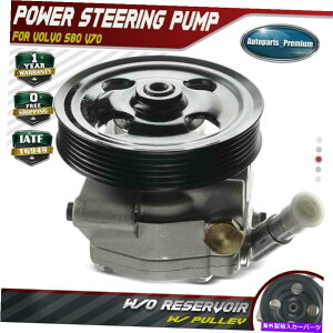Power Steering Pump {{S80 V70 L6 V8 6G913A696CCprO / W /v[[bgp[XeAO|v Power Steering Pump w/ Pulley w/o Reservoir for Volvo S80 V70 l6 V8 6G913A696CC