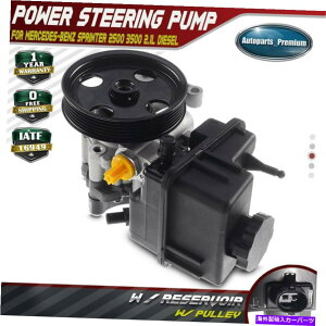 Power Steering Pump ZfXExcXv^[2500 3500 2.1LfB[[p/v[[bgp[XeAO|v Power Steering Pump w/ Pulley for Mercedes-Benz Sprinter 2500 3500 2.1L Diesel