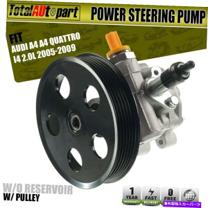 Power Steering Pump AEfBA4 A4Ng2007N2009N2.0L 8E0145153Dp/v[[bgp[XeAO|v Power Steering Pump w/ Pulley for Audi A4 A4 Quattro 2007-2009 2.0L 8E0145153D