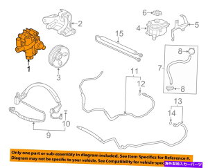 Power Steering Pump GM OEM-�p���[�X�e�A�����O�|���v13582209 GM OEM-Power Steering Pump 13582209 �y���s�A���i�z