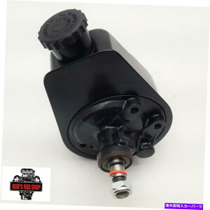 Power Steering Pump �����ȃr�b�O�u���b�N�V�F�r�[�u���b�N�T�M�m�[�p���[�X�e�A�����O�|���vSBC BBC 350 454 327 427 Small Big Block Chevy Black Saginaw Power Steering Pump SBC BBC 350 454 327 427 �y���s�A���i�z
