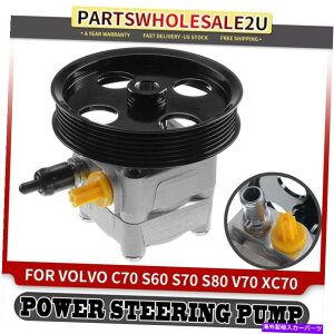 Power Steering Pump �{���{V70 C70 S60 S70 S80�p�p���[�X�e�A�����O�|���v21����5283 8603050 /�v�[���[��w Power Steering Pump 21-5283 for Volvo V70 C70 S60 S70 S80 8603050 w/ Pulley �y���s�A���i�z