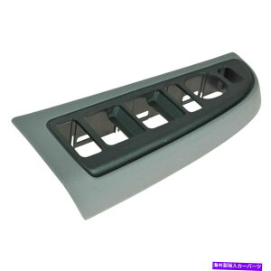 WINDOW SWITCH 2003-2007Vo[hVG89045129̐VO[hCoEChEXCb`x[g New Gray Driver Window Switch Trim Bezel For 2003-2007 Silverado Sierra 89045129