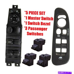 WINDOW SWITCH 5PCS / SET}X^[p[EBhEhA2002N2010N_bW1500 2500p̃x[؂ւ܂ 5PCS/SET Master Power Window Door Switch Bezel for 2002-2010 Dodge Ram 1500 2500
