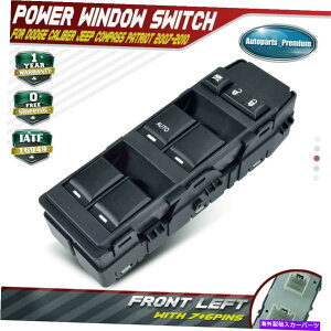 WINDOW SWITCH �_�b�W�L�����o�[�W�[�v�R���p�X�p�g���I�b�g07-10 56040691AD�̂��߂̐V�����E�B���h�E�}�X�^�[�X�C�b�` New Window Master Switch for Dodge Caliber Jeep Compass Patriot 07-10 56040691AD �y���s�A���i�z