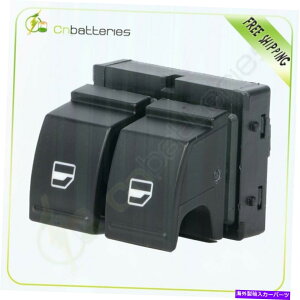 WINDOW SWITCH EChEXCb`́A2006N2009NVWrbg2hA2007N2011NVWCIXGTItgɓK܂ Window Switch Fits 2006-2009 VW Rabbit 2 Door 2007-2011 VW Eos GTI Front Left