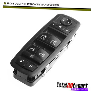 WINDOW SWITCH W[v`FL[2018-2020p/܂肽݃~[tgWp[EBhEXCb` Power Window Switch w/ Folding Mirror Front Left for Jeep Cherokee 2018-2020