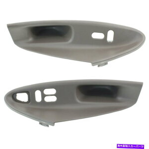 WINDOW SWITCH 2tgLHRH992004tH[h}X^OZbgp̃EChEXCb`x[ Window Switch Bezel For 99-2004 Ford Mustang Set of 2 Front LH and RH