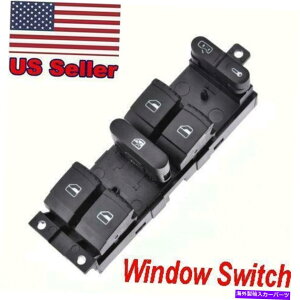 WINDOW SWITCH �t�H���N�X���[�Q���W�F�b�^�p�T�[�g4Door�d�̓E�C���h�E�̃}�X�^�[�X�C�b�`��1J4959857D For Volkswagen Jetta Passat 4Door Electric Power Window Master Switch 1J4959857D �y���s�A���i�z