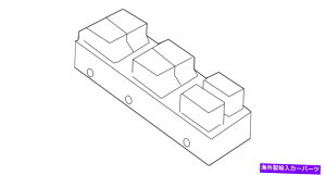 WINDOW SWITCH {̋NEChEXCb`93575-2T000 Genuine Kia Window Switch 93575-2T000