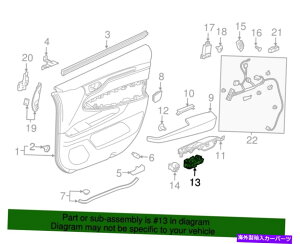WINDOW SWITCH j[p[EBhÉA2018N2019Nz_IfbZCLX 35760-THR-A01̂߂̉EtgXCb` New Power Window Switch Right front for 2018-2019 Honda Odyssey LX 35760-THR-A01