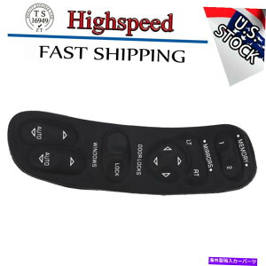 WINDOW SWITCH 9704V{[RxbgC5 19209381 10092804 HS̃}X^[p[EBhEhAXCb` Master Power Window Door Switch For 97-04 Chevy C5 Corvette 19209381 10092804 HS
