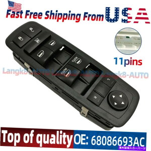 WINDOW SWITCH 2011-2014_bW3.6L 5.7L 68086693AC AE AD̃tgԂ̃hAEChEXCb` Front Left Car Door Window Switch For 2011-2014 Dodge 3.6L 5.7L 68086693AC AE AD
