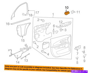 WINDOW SWITCH GMC GM OEM 13-17n`tghAEChEXCb`20917598 GMC GM OEM 13-17 Terrain Front Door-Window Switch 20917598